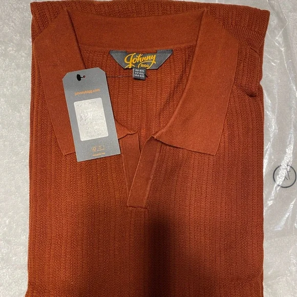 Men's Rust Polo Shirt - Picture 1 of 4